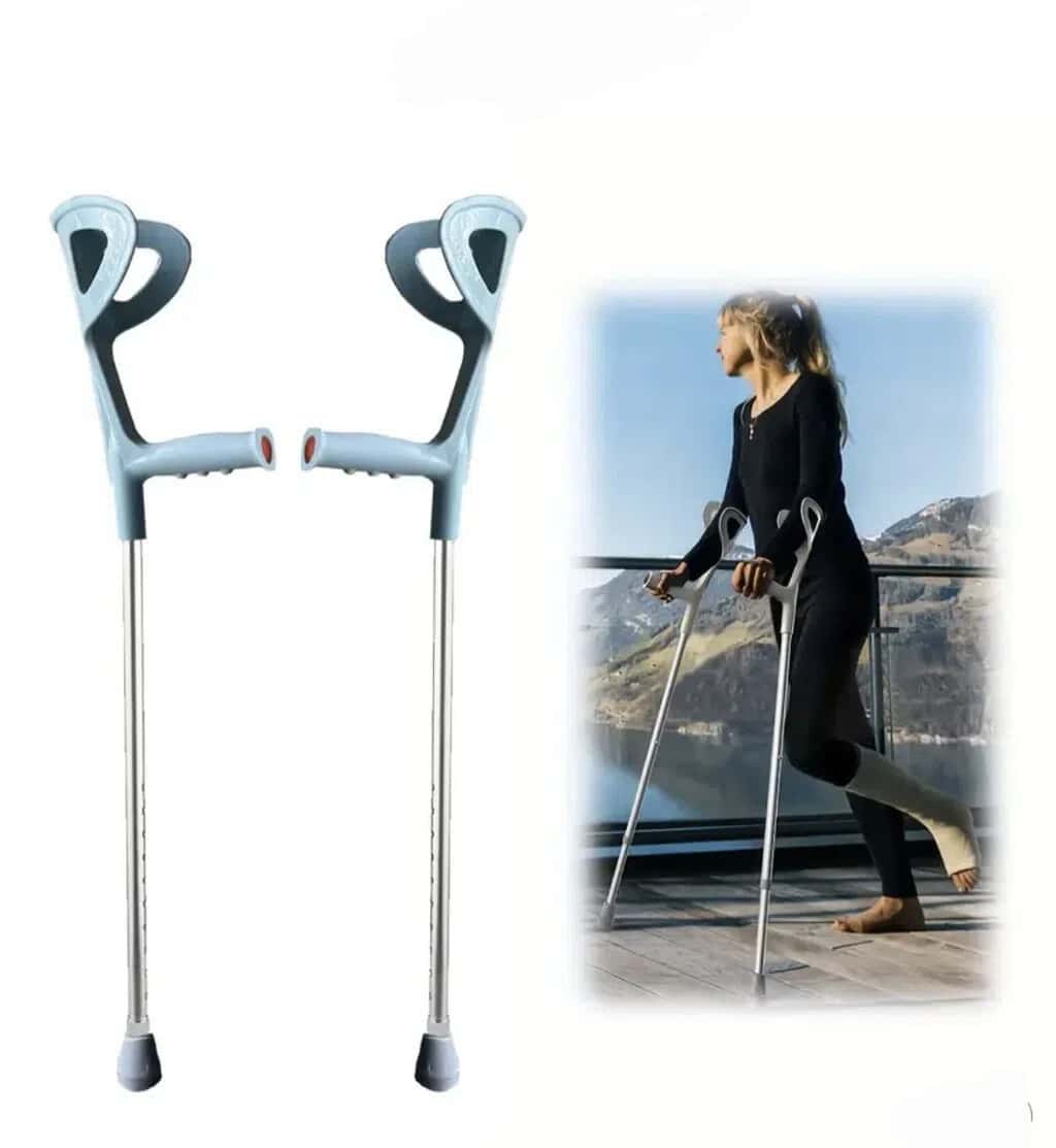 Aluminum Elbow Crutch (1 piece) - Tenderyard