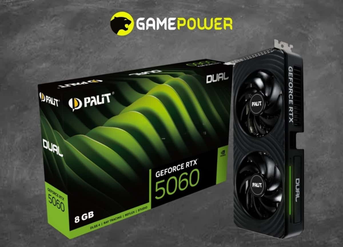 Palit RTX 5060 8GB Dual 128-bit Graphics Card - Tenderyard