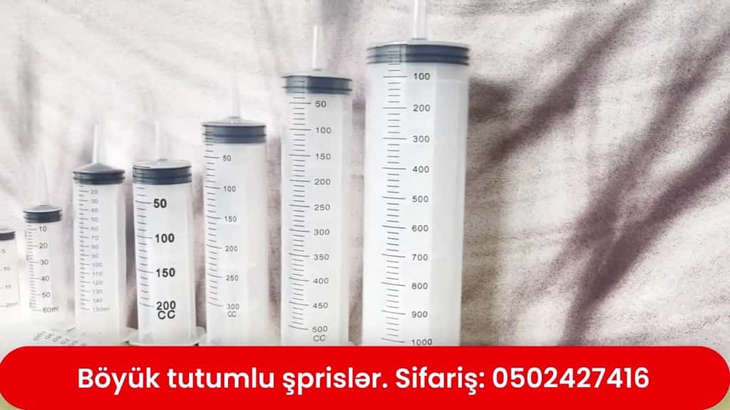 Large capacity syringes - Tenderyard