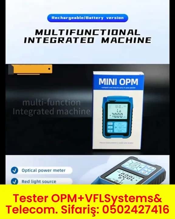 Universal CCTV Tester OPM+VFL Systems & Telecom - Tenderyard