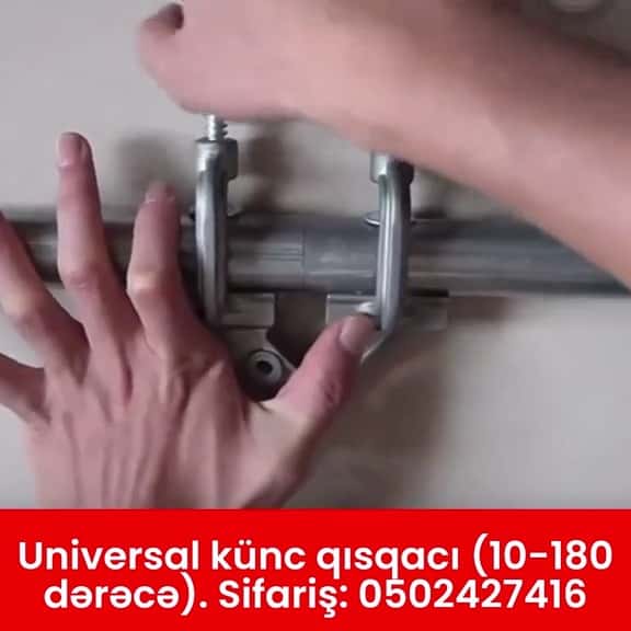 Universal corner clamp (10°–180°) - Tenderyard