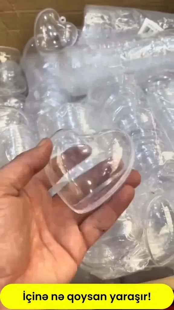 Transparent plastic figures - Tenderyard