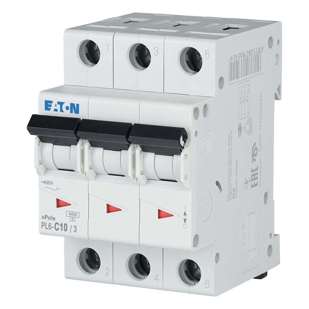 Avtomatik elektrik açarı Eaton PL6-C10/3 - Tenderyard