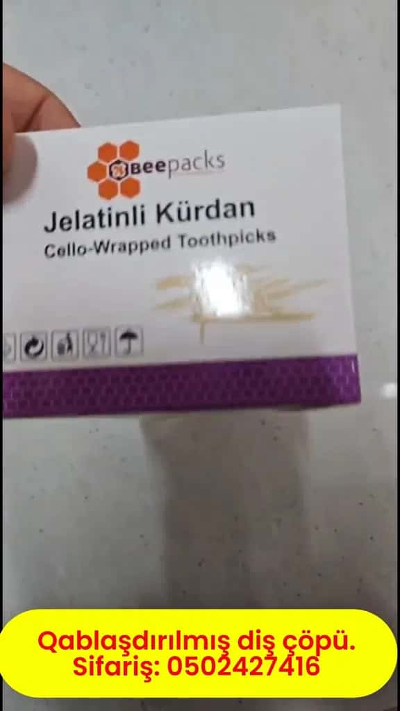 Individually wrapped hygienic toothpicks - Tenderyard