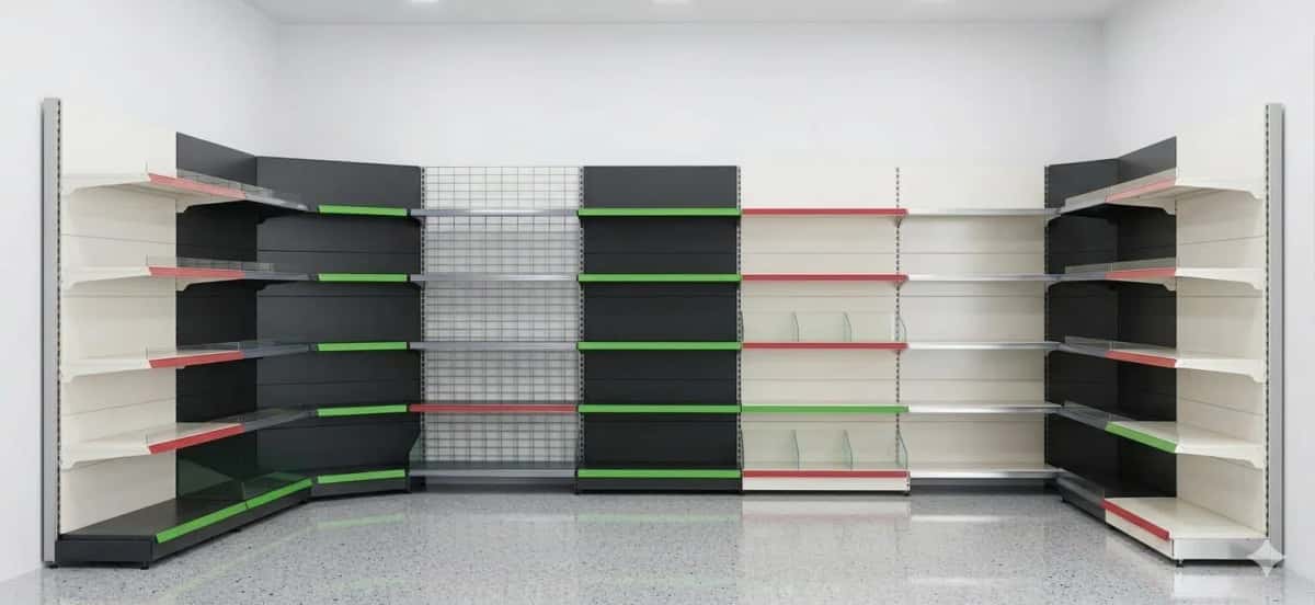 Store shelving systems - Tenderyard