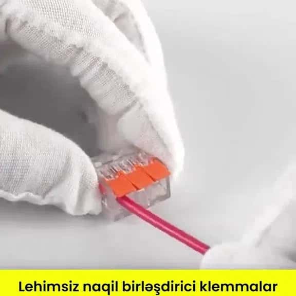 Lehimsiz kabel (naqil) birləşdirici klemmalar - Tenderyard