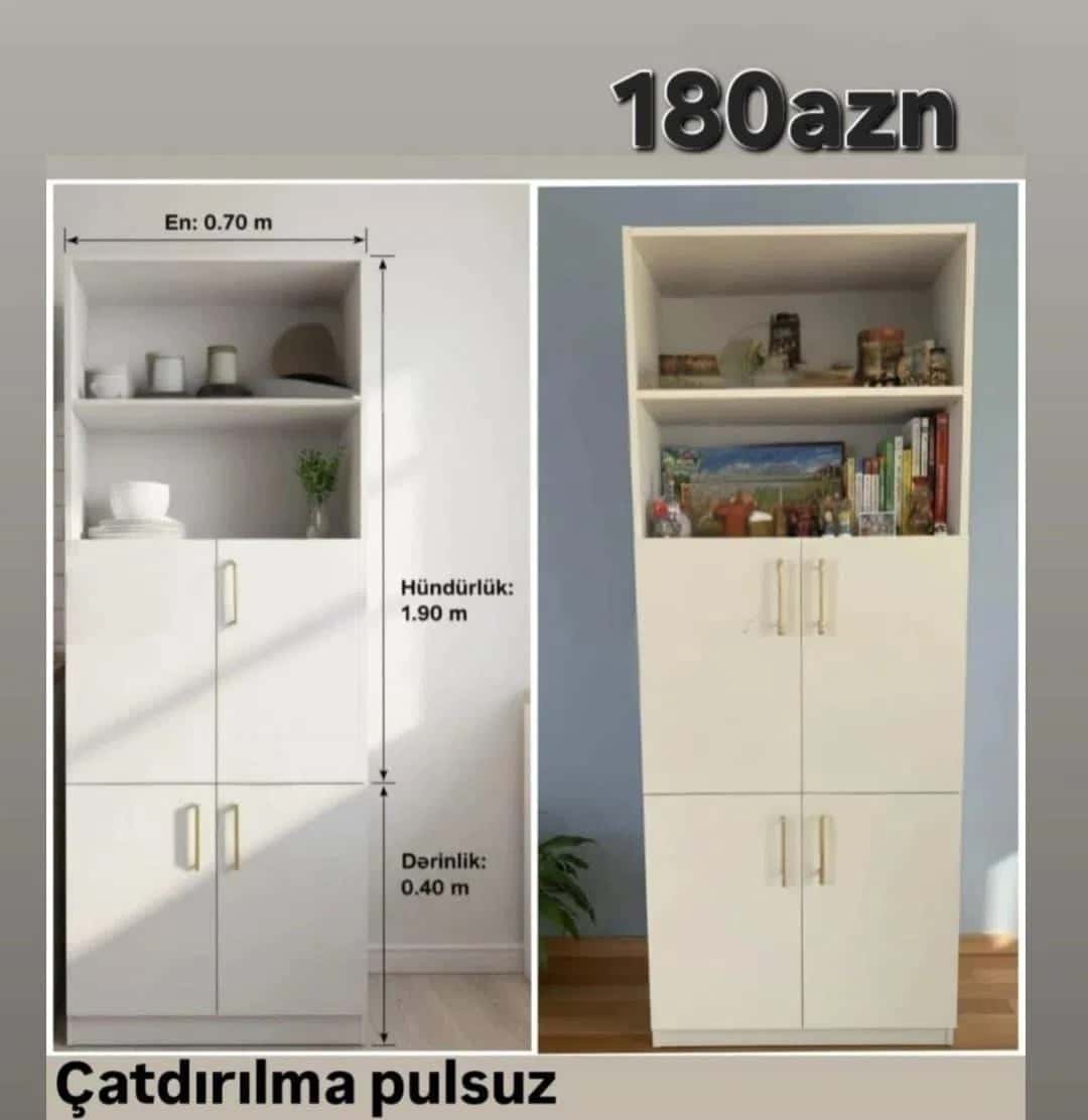 Ofis dolabı Kitab dolabı, Qarışıq rəng - Tenderyard