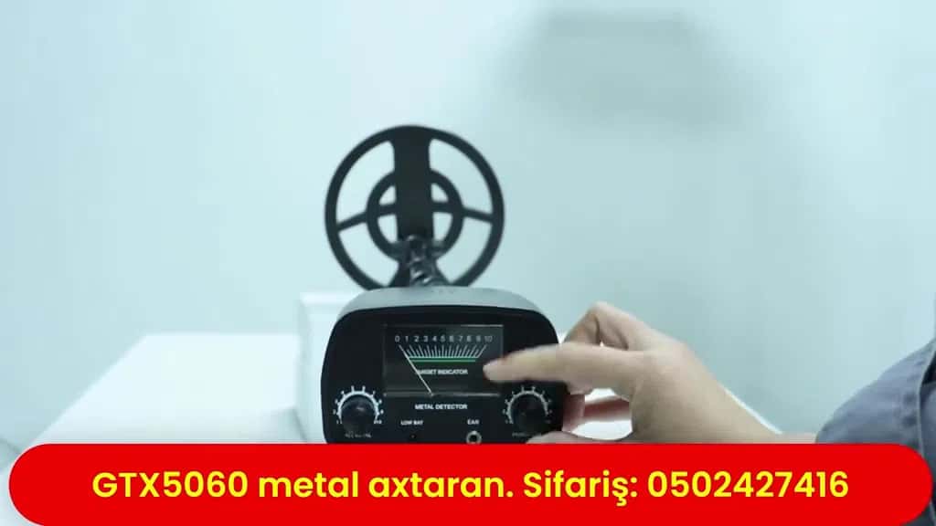 GTX5060 Metal Axtaran (Metal Detector) - Tenderyard