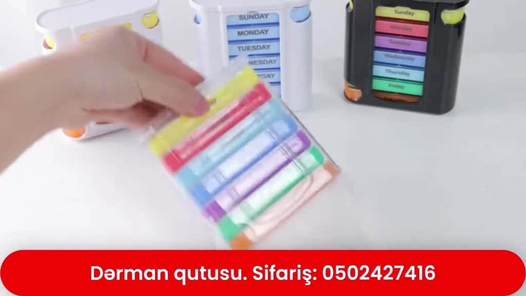 Weekly pill organizers - Tenderyard