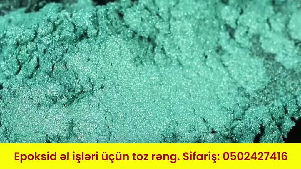 Epoksid qatran üçün yüksək keyfiyyətli piqment tozu - Tenderyard