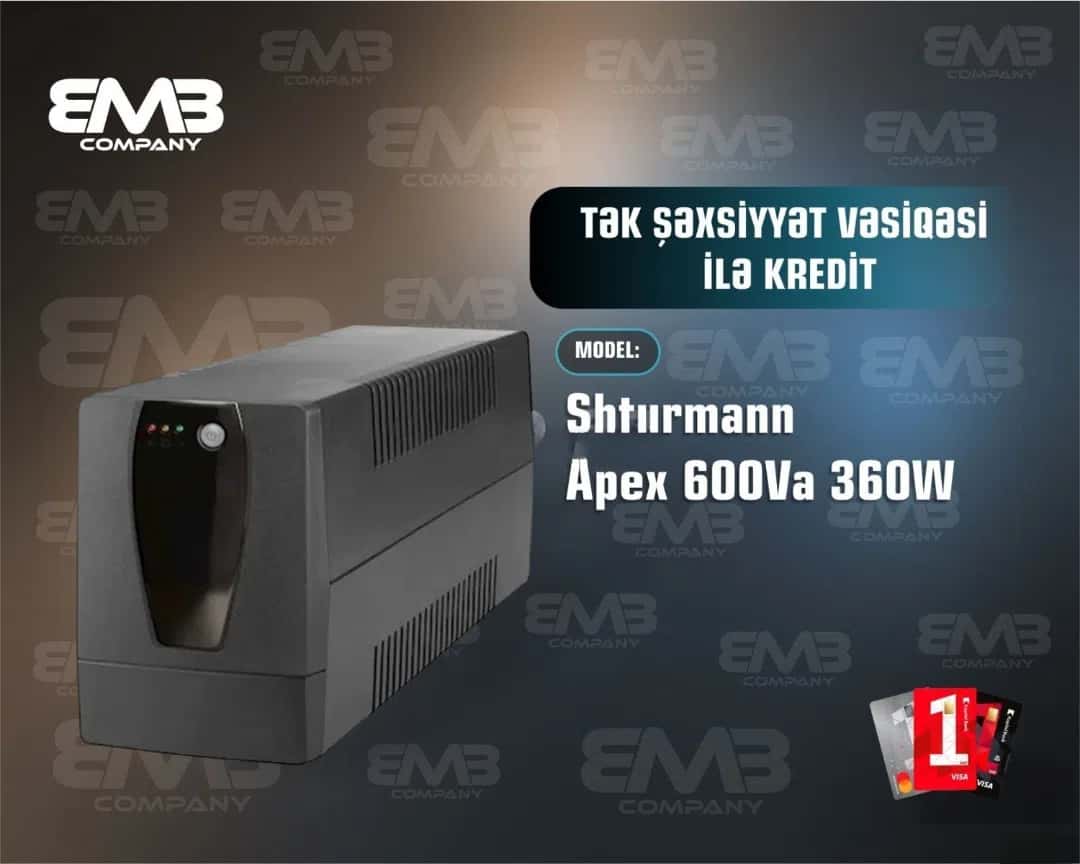 Shturmann Apex 600Va 360W UPS - Tenderyard