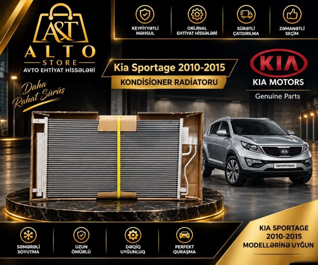 Kondisioner radiatoru Kia Sportage 2010-2015 - Tenderyard