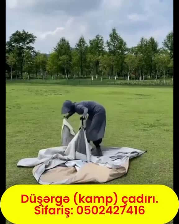 Düşərgə (kamp) çadırları - Tenderyard
