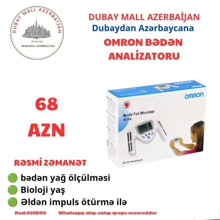 Bədən analizatoru, yağ və əzələ kütləsi ölçən cihaz - Tenderyard