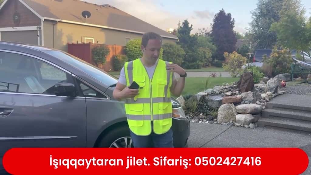 Reflective safety vest - Tenderyard