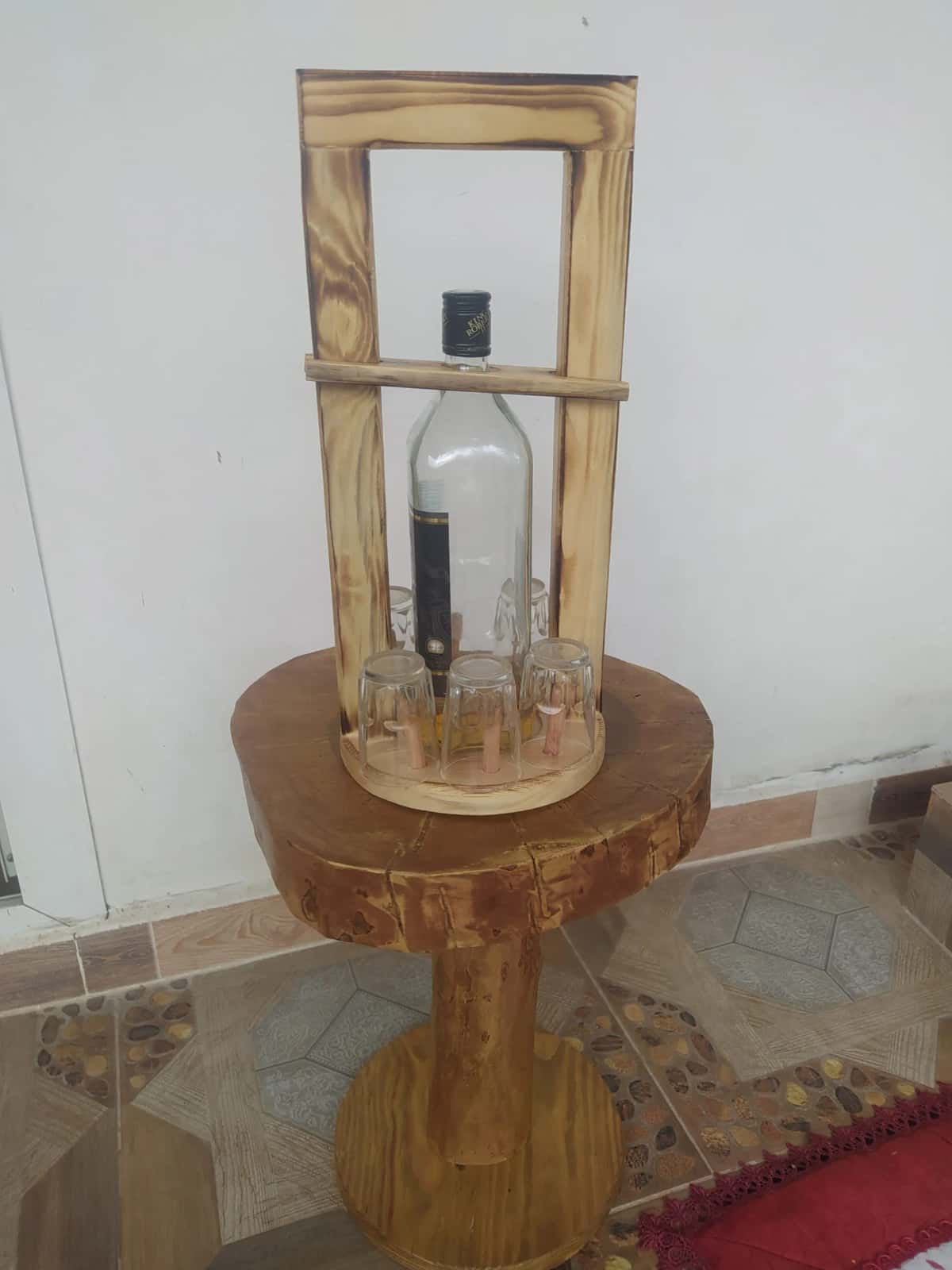Wooden Drink Stand - Tenderyard