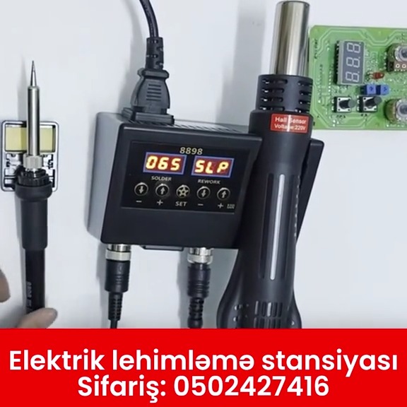 Electric soldering station - Tenderyard