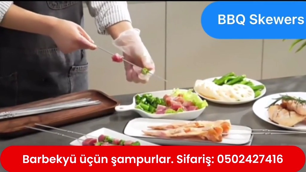 Barbekyü üçün şampurlar - Tenderyard