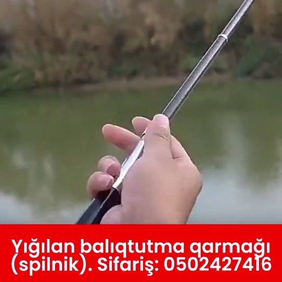 Mini, yığılan balıqtutma qarmağı (spilnik) - Tenderyard