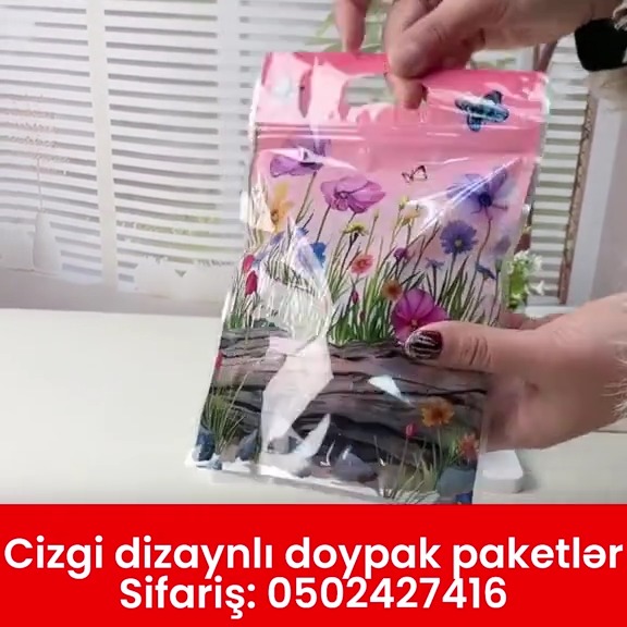 Cizgi dizaynlı doypak paketlər - Tenderyard