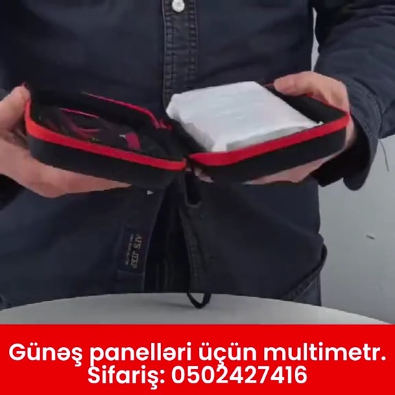Professional multimeter for solar panels - Tenderyard