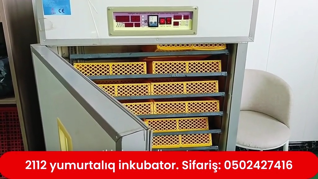 2112 yumurtalıq tam avtomatik inkubator - Tenderyard