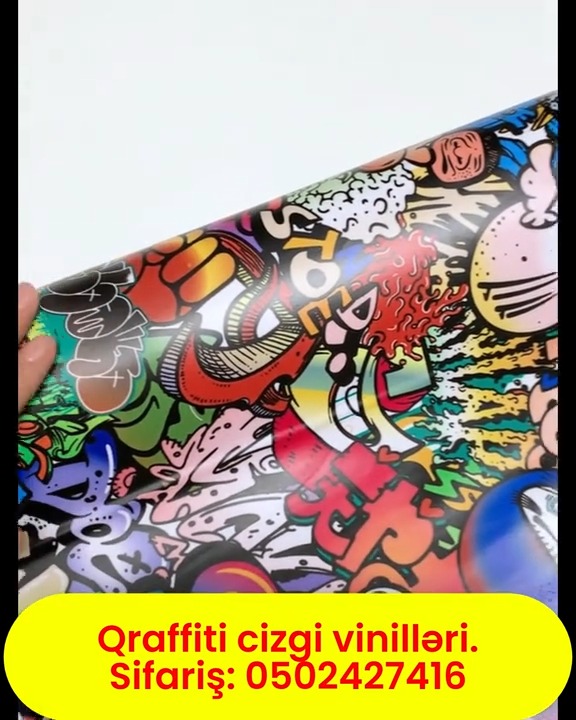 Qraffiti cizgi vinilləri - Tenderyard