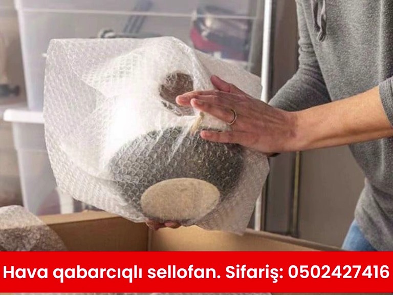 Zərbəyə davamlı hava qabarcıqlı sellofan (Bubble Wrap) - Tenderyard