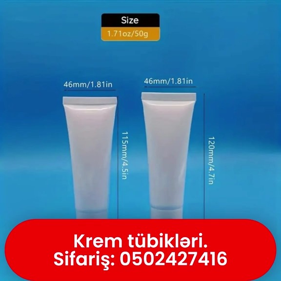 Krem tübikləri - Tenderyard