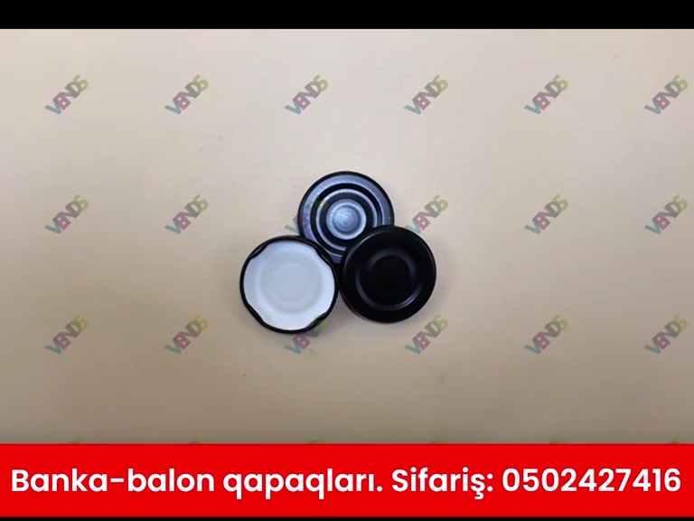 Banka və balon qapaqları - Tenderyard