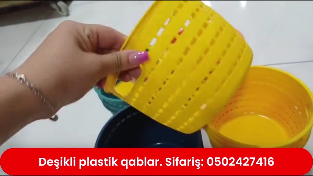 Deşikli plastik qablar - Tenderyard