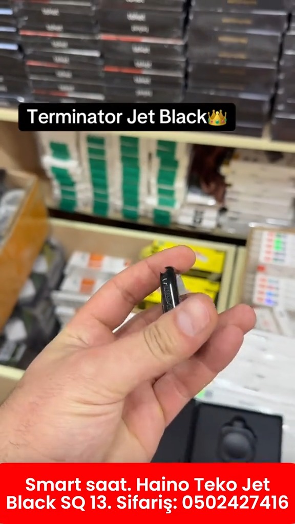 Haino Teko Jet Black SQ13 - Tenderyard