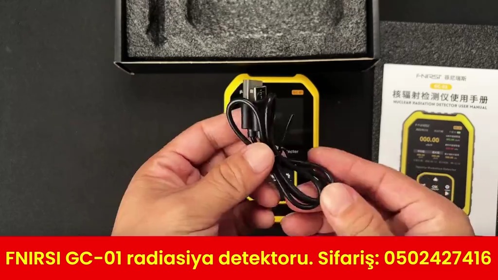 FNIRSI GC-01 Radiation Detector (Geiger Counter) - Tenderyard