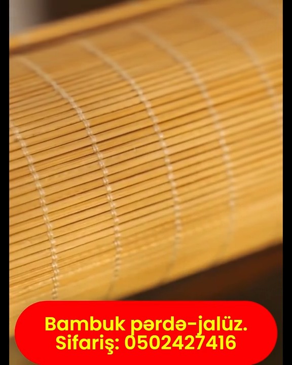 Bambuk pərdə – jalüz - Tenderyard