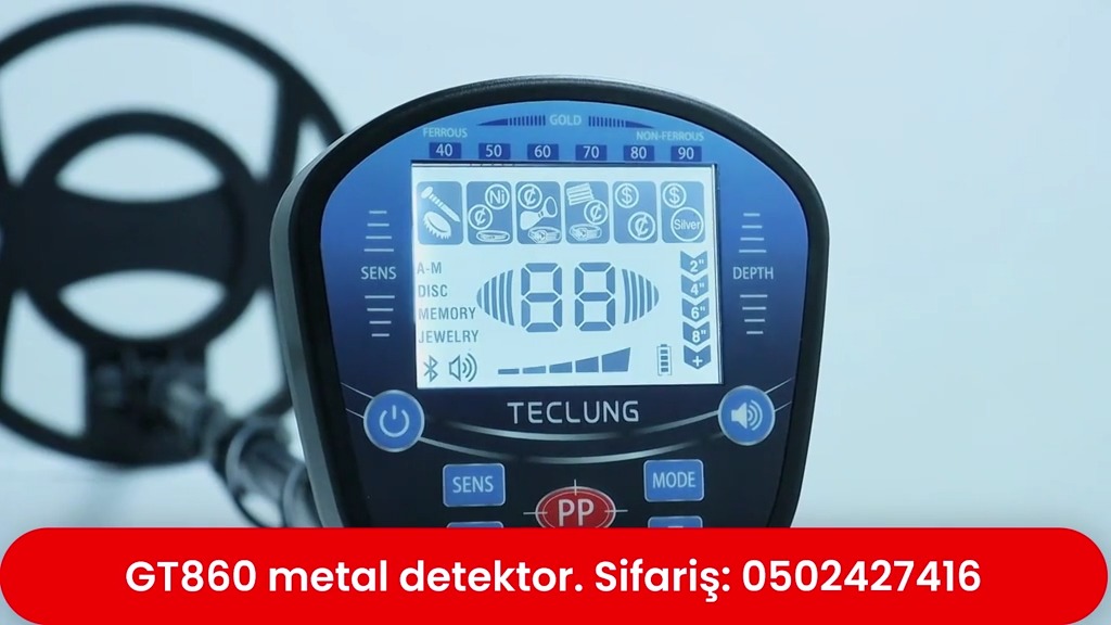 GT860 metal detector - Tenderyard