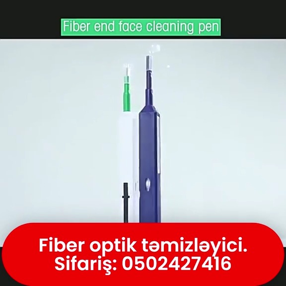 Fiber optic cable cleaner - Tenderyard