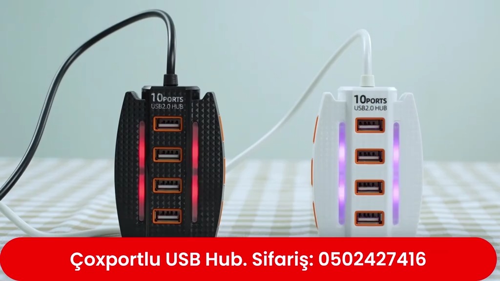 Multi-port USB hub - Tenderyard