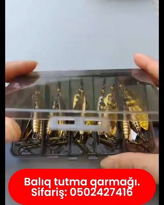 Balıq tutmaq üçün qarmaq dəsti - Tenderyard