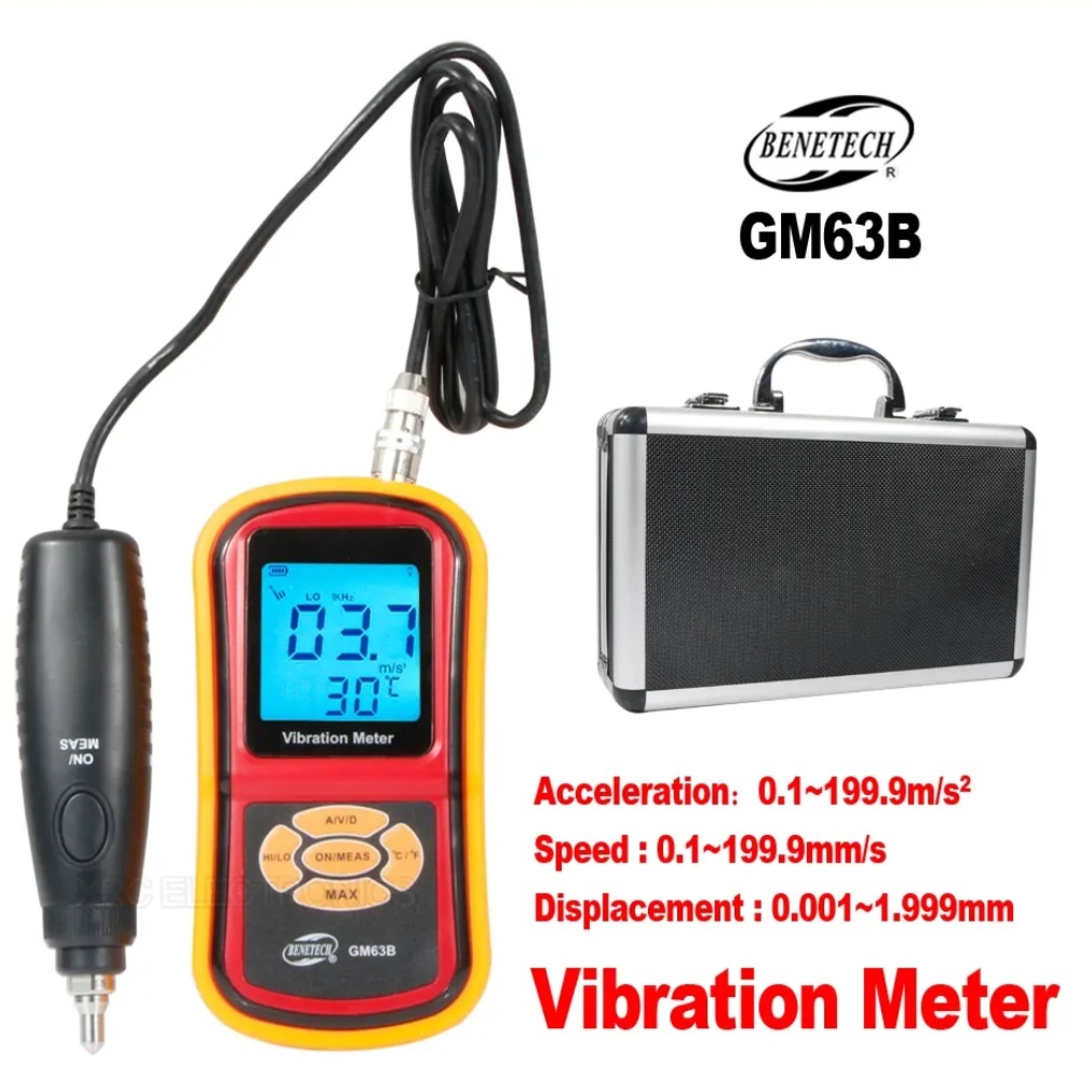 Vibrometer BENETECH GM-63B - Tenderyard