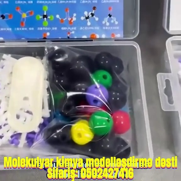 Molecular chemistry modeling kit - Tenderyard