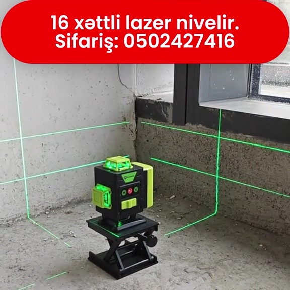 16-line laser level - Tenderyard