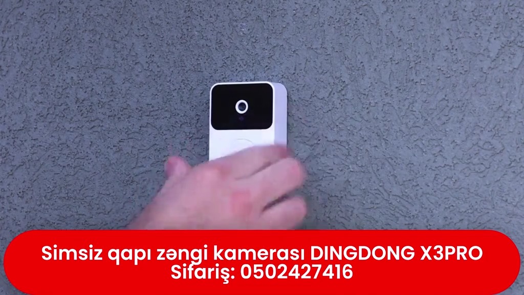 DINGDONG X3PRO – wireless doorbell - Tenderyard