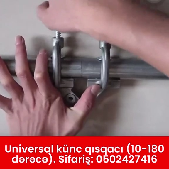 Universal corner clamp (10°–180°) - Tenderyard
