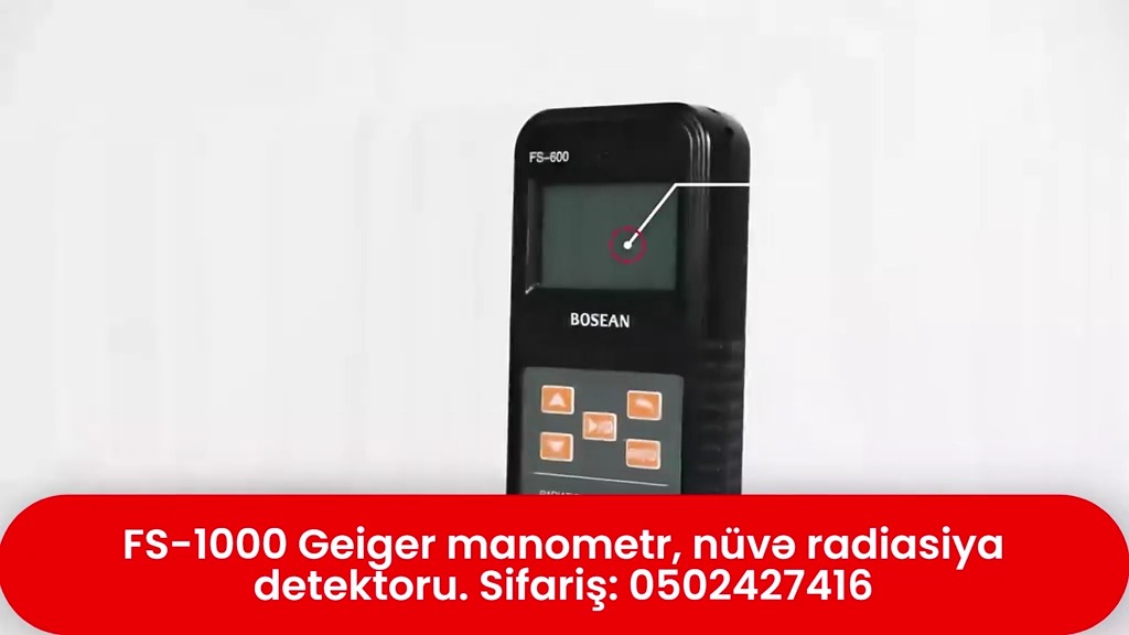 FS-1000 Geiger Manometer Nuclear Radiation Detector - Tenderyard