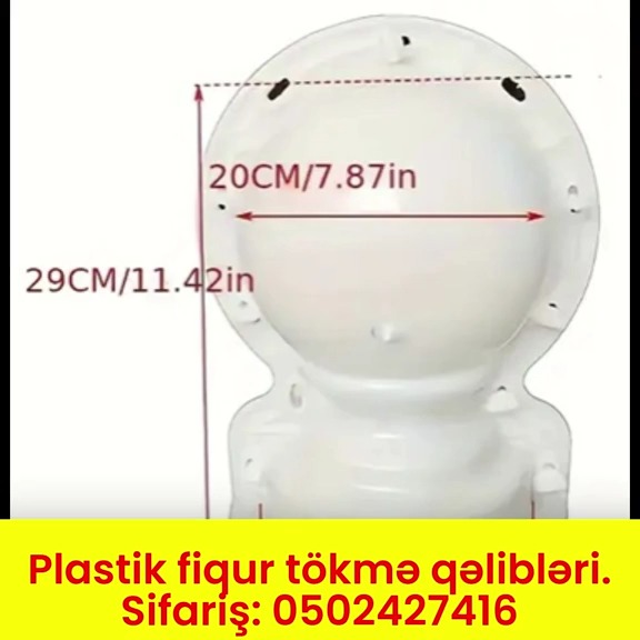 Beton fiqur tökmək üçün plastik qəliblər - Tenderyard
