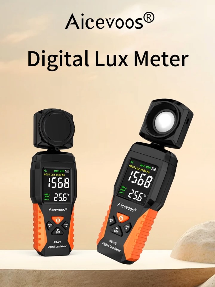 High-precision digital light meter - luxmeter - Tenderyard