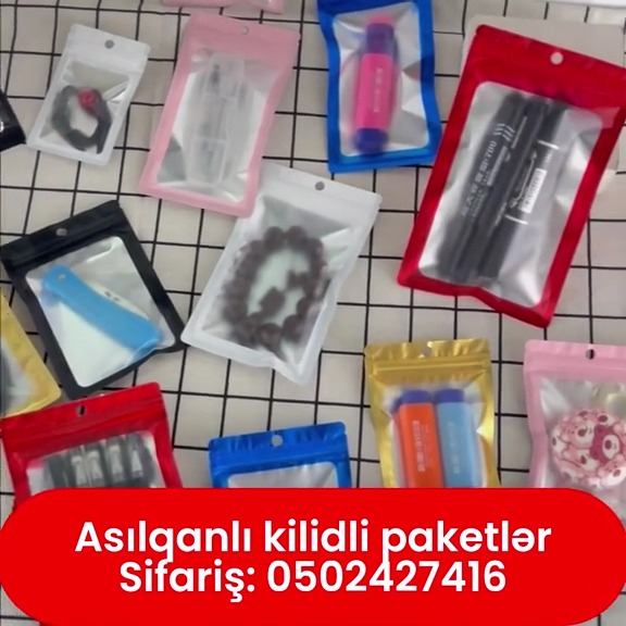 Asılqanlı kilidli paketlər - Tenderyard