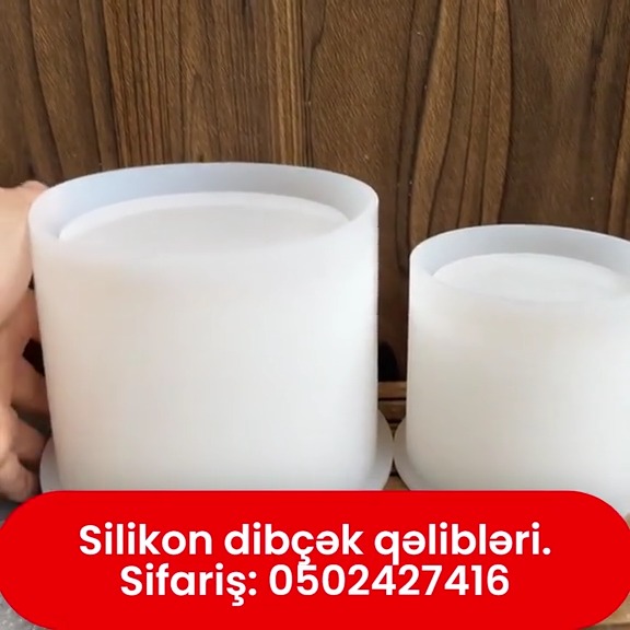 Epoksit dibçəklər üçün silikon qəliblər - Tenderyard