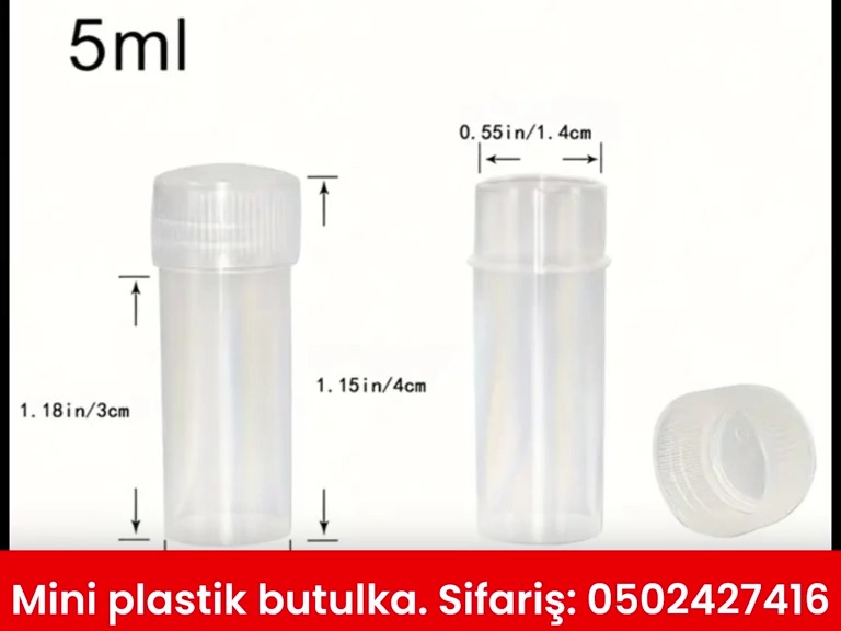 Mini plastik butulka - Tenderyard