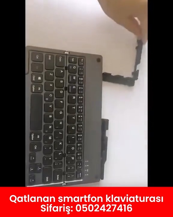 Foldable smartphone keyboard - Tenderyard